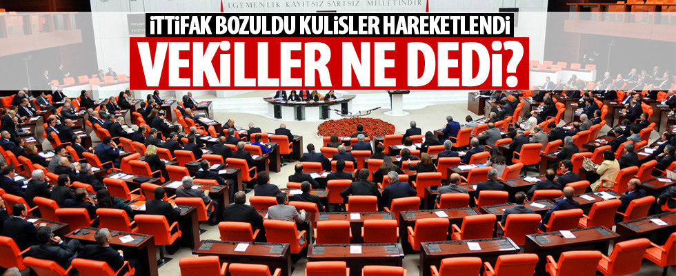 AK Parti ve MHP'li vekillerin tepkileri