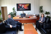 FILDIŞI SAHILLERI - Azerbaycan Büyükelçiliği Eğitim Müşaviri Nesibova'dan NEVÜ'ye Ziyaret