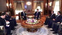 NEÇİRVAN BARZANİ - Barzani Ve Büyükelçi Yıldız, Ankara-Erbil İlişkilerini Görüştü