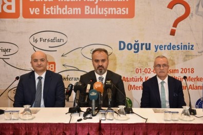 Bursa'da İnsan Kaynakları Ve İstihdam Buluşması Başlıyor