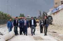 TRAFİK SORUNU - Çiftçi, Karakoyun Köprülü Kavşağı Çalışmalarını İnceledi