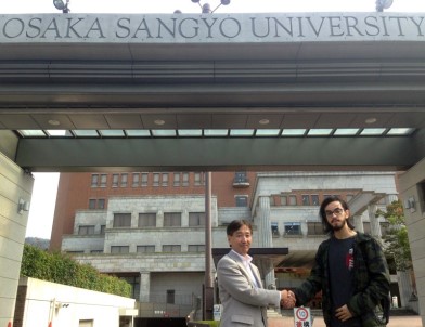 Düzce Üniversitesi Öğrencisi Japonya'ya Gitti