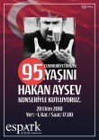 HAKAN AYSEV - Hakan Aysev Cumhuriyet Bayramı Konseri Espark'ta