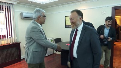 HDP Heyetinden Sendika Ziyareti
