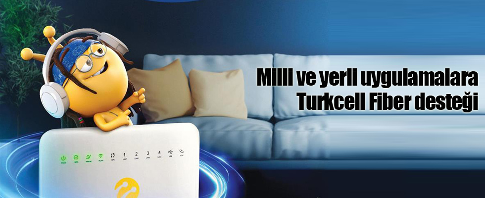 Milli ve yerli uygulamalara Turkcell Fiber desteği