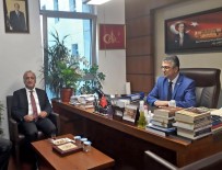 RECEP AKDAĞ - Rektör Çomaklı, Erzurum Milletvekillerini Ziyaret Etti