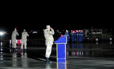 Şehit Jandarma Uzman Çavuş Düzenlenen Törenle Baba Ocağına Uğurlandı