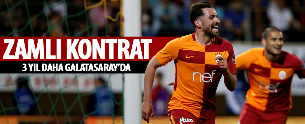 Sinan Gümüş'e zamlı kontrat
