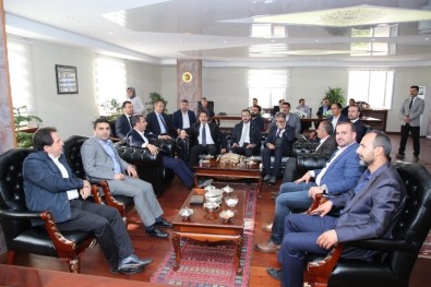 TBMM Üyesi Yaman, Başkan Bedirhanoğlu'nu Ziyaret Etti