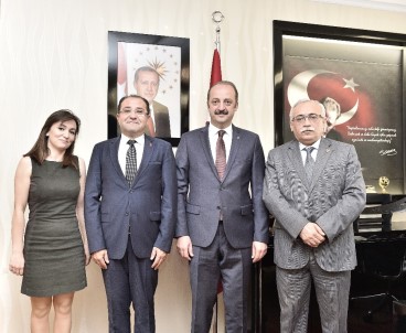 Veterinerler Odasından Akgül'e Ziyaret