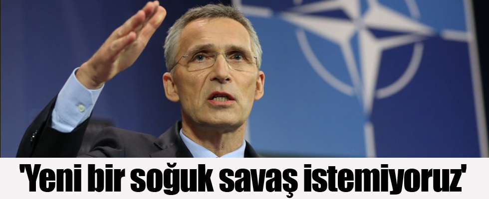 'Yeni bir soğuk savaş istemiyoruz'