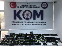 Adana'da Kaçak Telefon Operasyonu