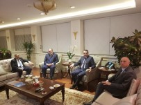 ABDÜLAHAT ARVAS - Ak Parti Van Milletvekillerinden Bakan Dönmez'e Ziyaret