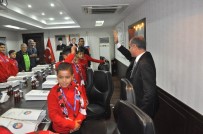 COSTA BRAVA - Avrupa Şampiyonlarından Vali Aktaş'a Ziyaret