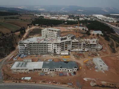 Bilecik'in Yeni Devlet Hastanesi İnşaatı Hızla İlerliyor