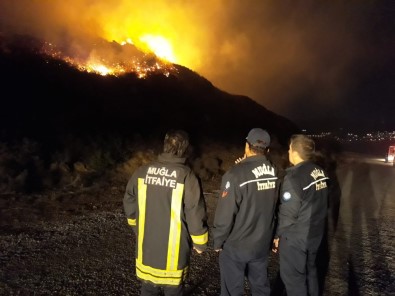 Bodrum'da Makilik Yangını