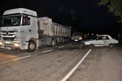 Çan'da Trafik Kazası  Açıklaması 1 Yaralı