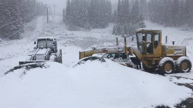 Mevsimin İlk Karı Kastamonu'ya Yağdı