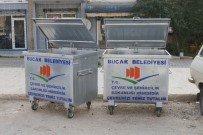 Sıfır Atık Projesi Kapsamında Bucak'a 80 Çöp Konteynırı