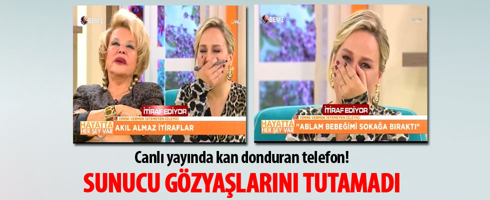 Ünlü sunucu Nur Viral gözyaşlarına boğuldu