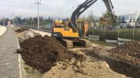 KONURALP - Konuralp'te Kanalizasyon Çalışması