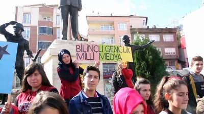 Lise Öğrencilerinden 'Bilinçli Gençlik, Milli Medya' Projesi