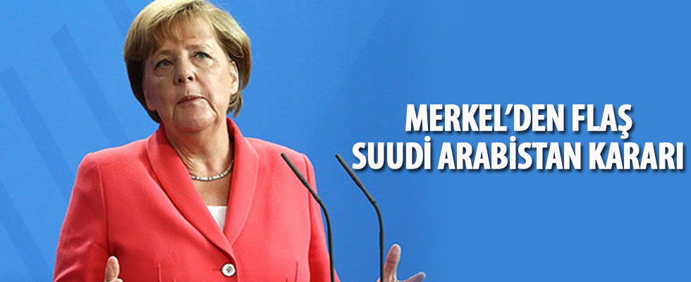 Merkel: Kaşıkçı cinayeti aydınlanana kadar Suudi Arabistan'a silah yok