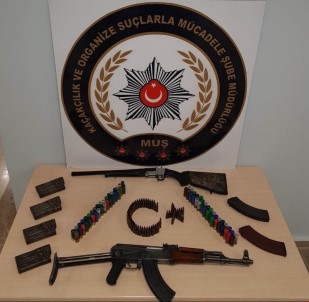 Muş'ta Silah Ticareti Yapan Şahıs Yakalandı