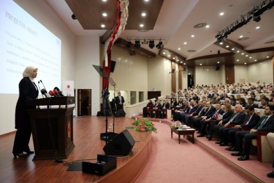 Rektörü Biber, YÖK'ün Uluslararası Proje Lansmanı'na Katıldı