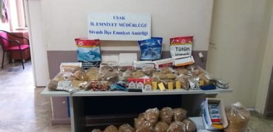 Sivaslı'da Kaçak Tütün Operasyonu