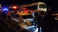 TEM OTOYOLU - Tem Otoyolunda Zincirleme Trafik Kazası Açıklaması 14 Yaralı