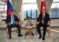 SURİYE ZİRVESİ - Cumhurbaşkanı Erdoğan, Putin İle Bir Araya Geldi