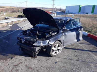 Tekirdağ'da Trafik Kazası Açıklaması 5 Yaralı
