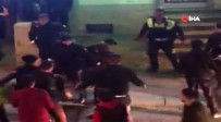 ASKER UĞURLAMASI - Asker Uğurlaması Yapan Grupla Polis Arasında Arbede