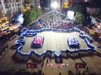 BOZÜYÜK BELEDİYESİ - Lise Öğrencileri Bedenleriyle Türkiye Haritası Yaptı