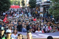 GARNIZON KOMUTANLıĞı - Samsun'da 'Cumhuriyet Yürüyüşü'