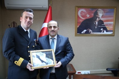 TCG Batıray Denizaltısı Rize'de