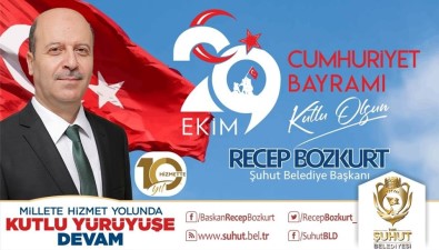 Başkan Bozkurt'tan 29 Ekim Cumhuriyet Bayramı Mesajı