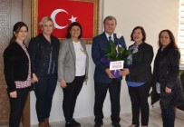 ŞÜKRÜ GÖRÜCÜ - İTSO Kadın Girişimciler Kurulu Kaymakam Görücü'yü Ziyaret Etti
