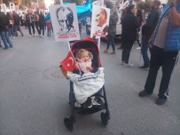 GÜRSEL TEKİN - Kadıköylüler 'Cumhuriyet' Yürüyüşünde Buluştu