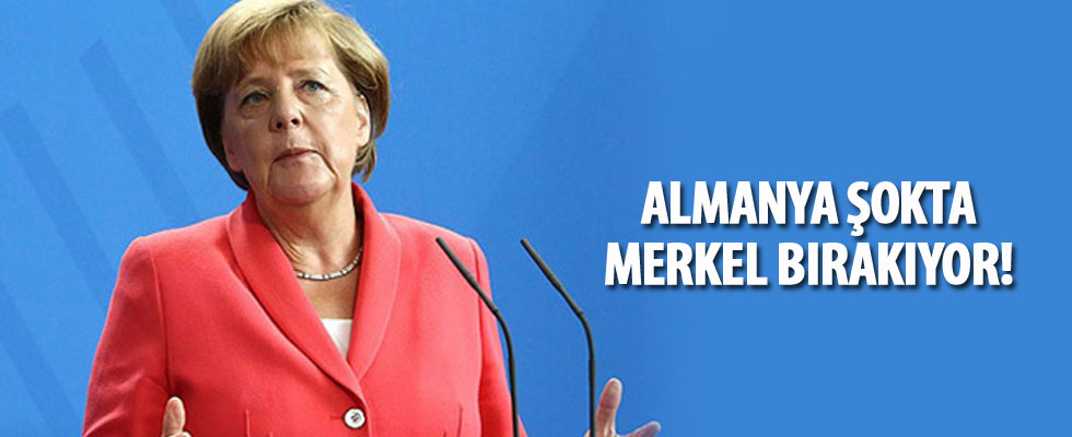 Merkel parti liderliğini ve başbakanlığı bırakıyor