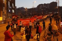 Zonguldak'ta Fener Alayı Yürüyüşü Düzenlendi