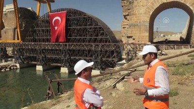 Adıyaman'daki Tarihi Köprünün Restorasyonu