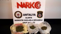 İÇ ÇAMAŞIRI - Alanya'da Uyuşturucu Operasyonu Açıklaması 1 Gözaltı