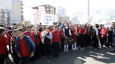 Ardahan'da Dünya Yürüyüş Günü Etkinliği