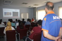 DOĞAL AFET - Genç Devlet Hastanesinde Tatbikat Yapıldı