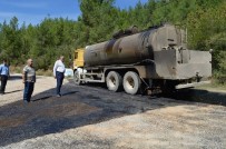 KARADERE - Gündoğmuş'ta Asfalt Çalışması