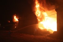 Kahramanmaraş'ta Korkutan Fabrika Yangını