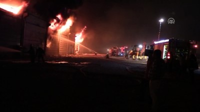 Kahramanmaraş'ta Tekstil Fabrikasında Yangın