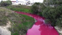 SAROZ - Kimyasal Atık Nedeniyle Dere 'Kırmızı Ve Pembe' Akıyor